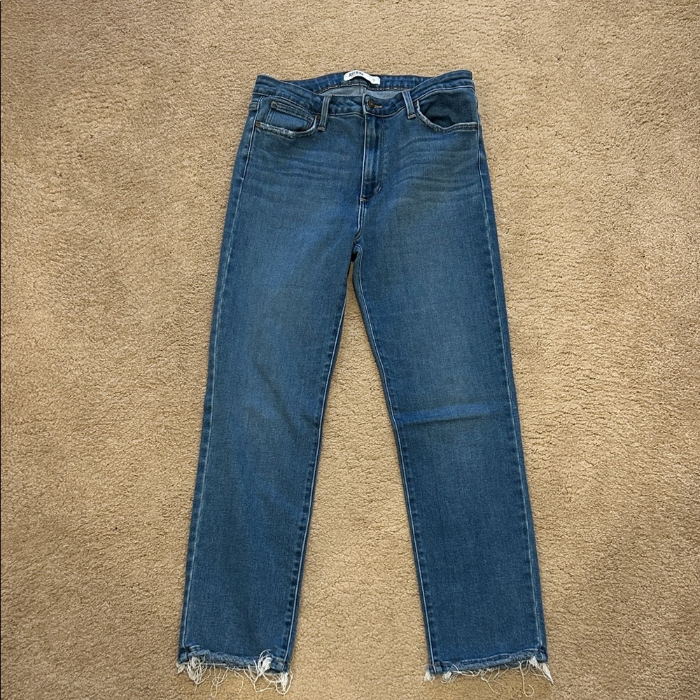 Just Black Women's Straight Leg Jeans in Deep Blue *runs small*